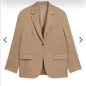 RARE ARKET Oversized Wool Hopsack Blazer